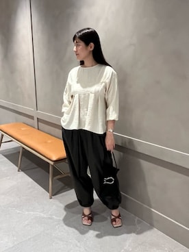 「LE VERNIS（ル・ベルニ）のアイテム」を使った、BEAUTY&YOUTH WOMENSさん（レディース・164cm）の夏コーディネート