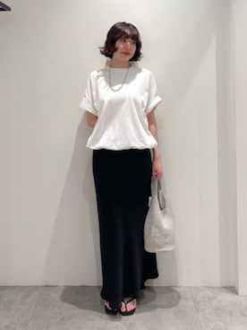 「MALVADOS（マルバドス）のアイテム」を使った、BEAUTY&YOUTH WOMENSさん（レディース・166cm）の夏コーディネート