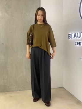 BEAUTY&YOUTH WOMENSさん(レディース・161cm)の秋コーディネート