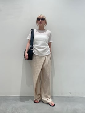 「A.D.S.R.（エーディーエスアール）のアイテム」を使った、BEAUTY&YOUTH WOMENSさん（レディース・155cm）の夏コーディネート