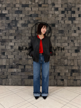 「RED CARD TOKYO（レッドカード）のアイテム」を使った、BEAUTY&YOUTH WOMENSさん（レディース・147cm）の秋コーディネート