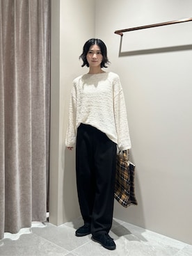 「beej（ビージ）のアイテム」を使った、BEAUTY&YOUTH WOMENSさん（レディース・163cm）の秋コーディネート
