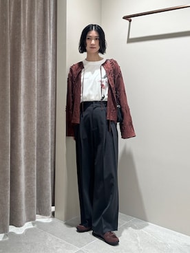 「YAHKI（ヤーキ）のアイテム」を使った、BEAUTY&YOUTH WOMENSさん（レディース・163cm）の秋コーディネート