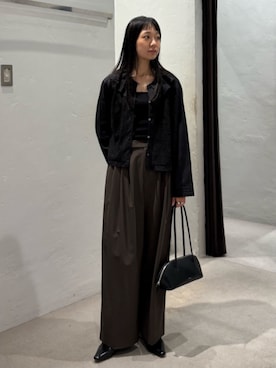 「BEAUTY&YOUTH UNITED ARROWS（ビューティーアンドユースユナイテッドアローズ）のアイテム（パンプス）」を使った、BEAUTY&YOUTH WOMENSさん（レディース・168cm）の秋コーディネート