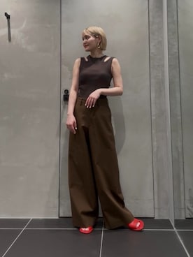 「JVAM（ジェーヴィエーエム）のアイテム」を使った、BEAUTY&YOUTH WOMENSさん（レディース・157cm）の夏コーディネート