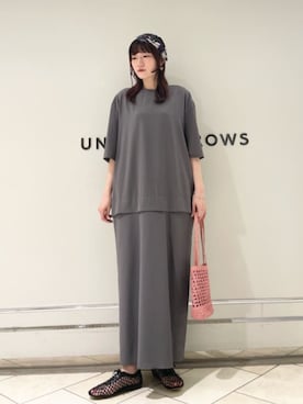 「MOHI（モヒ）のアイテム」を使った、BEAUTY&YOUTH WOMENSさん（レディース・166cm）の夏コーディネート