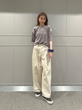 「GOOD SQUISH（グッドスクイッシュ）のアイテム」を使った、BEAUTY&YOUTH WOMENSさん（レディース・164cm）の夏コーディネート