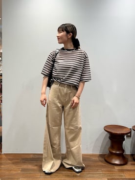 「PAES（ペイズ）のアイテム」を使った、BEAUTY&YOUTH WOMENSさん（レディース・160cm）の夏コーディネート