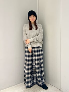 「BIG MAC（ビッグマック）のアイテム」を使った、BEAUTY&YOUTH WOMENSさん（レディース・153cm）の秋コーディネート