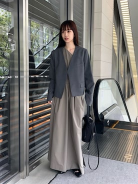 「LE VERNIS（ル・ベルニ）のアイテム」を使った、BEAUTY&YOUTH WOMENSさん（レディース・156cm）の夏コーディネート