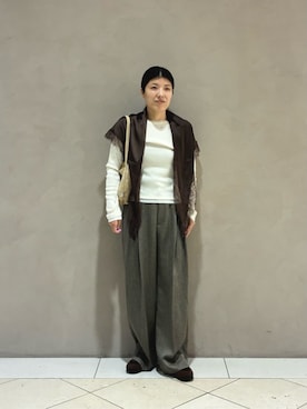 BEAUTY&YOUTH WOMENSさん（レディース・160cm）の秋コーディネート