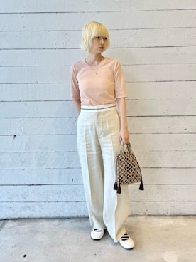 「SOAC（ソーク）のアイテム」を使った、BEAUTY&YOUTH WOMENSさん（レディース・161cm）の夏コーディネート