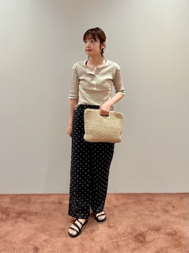 「IPANEMA（イパネマ）のアイテム」を使った、BEAUTY&YOUTH WOMENSさん（レディース・163cm）の夏コーディネート