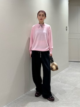 「LAPUIS（ラピュイ）のアイテム」を使った、BEAUTY&YOUTH WOMENSさん（レディース・164cm）の秋コーディネート