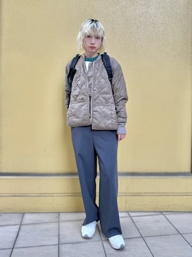 「LAPUIS（ラピュイ）のアイテム」を使った、BEAUTY&YOUTH WOMENSさん（レディース・161cm）の秋コーディネート