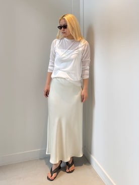 「A.D.S.R.（エーディーエスアール）のアイテム」を使った、BEAUTY&YOUTH WOMENSさん（レディース・160cm）の夏コーディネート