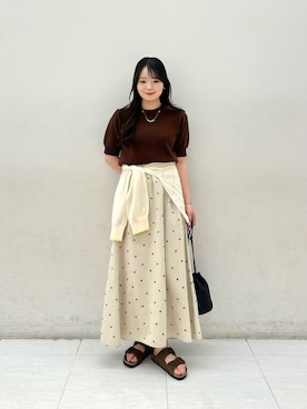 「SOAC（ソーク）のアイテム」を使った、BEAUTY&YOUTH WOMENSさん（レディース・156cm）の夏コーディネート