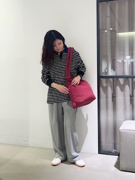 「OLEND（オレンド）のアイテム」を使った、BEAUTY&YOUTH WOMENSさん（レディース・158cm）の秋コーディネート