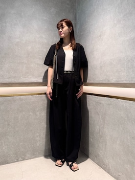 「LE VERNIS（ル・ベルニ）のアイテム」を使った、BEAUTY&YOUTH WOMENSさん（レディース・158cm）の夏コーディネート