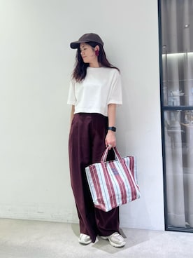 「beej（ビージ）のアイテム」を使った、BEAUTY&YOUTH WOMENSさん（レディース・158cm）の夏コーディネート