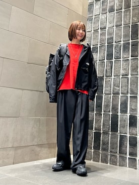 「アイテム（ナイロンジャケット）」を使った、BEAUTY&YOUTH WOMENSさん（レディース・158cm）の夏コーディネート