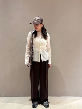 「RACAL（ラカル）のアイテム」を使った、BEAUTY&YOUTH WOMENSさん（レディース・161cm）の夏コーディネート