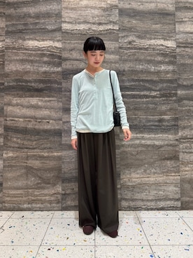 「YAHKI（ヤーキ）のアイテム」を使った、BEAUTY&YOUTH WOMENSさん（レディース・164cm）の夏コーディネート