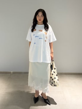 「BAGGU（バグー）のアイテム」を使った、BEAUTY&YOUTH WOMENSさん（レディース・152cm）の夏コーディネート