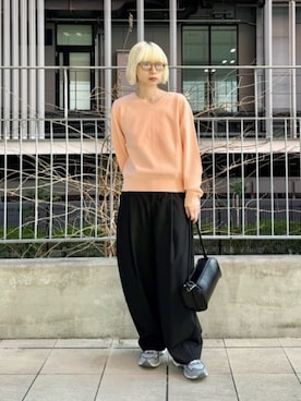 「YAHKI（ヤーキ）のアイテム」を使った、BEAUTY&YOUTH WOMENSさん（レディース・161cm）の夏コーディネート