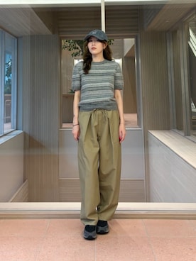 「FILA（フィラ）のアイテム」を使った、BEAUTY&YOUTH WOMENSさん（レディース・165cm）の秋コーディネート