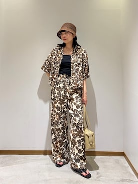 「BEAUTY&YOUTH UNITED ARROWS（ビューティーアンドユースユナイテッドアローズ）のアイテム（その他パンツ）」を使った、BEAUTY&YOUTH WOMENSさん（レディース・158cm）の夏コーディネート