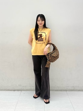 「GOOD ROCK SPEED（グッドロックスピード）のアイテム」を使った、BEAUTY&YOUTH WOMENSさん（レディース・156cm）の夏コーディネート