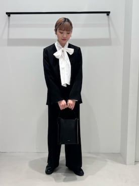 「アイテム（ノーカラージャケット）」を使った、BEAUTY&YOUTH WOMENSさん（レディース・161cm）の夏コーディネート