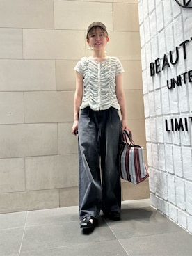 「beej（ビージ）のアイテム」を使った、BEAUTY&YOUTH WOMENSさん（レディース・158cm）の夏コーディネート