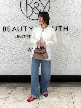 「SOAC（ソーク）のアイテム」を使った、BEAUTY&YOUTH WOMENSさん（レディース・159cm）の秋コーディネート