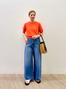 「JAMIRAY（ジャミレイ）のアイテム」を使った、BEAUTY&YOUTH WOMENSさん（レディース・154cm）の夏コーディネート