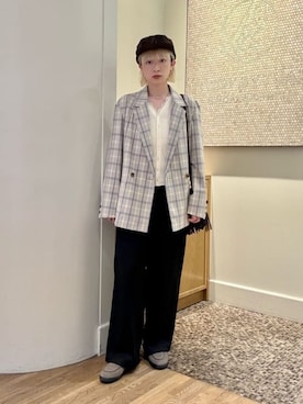 「MOHI（モヒ）のアイテム」を使った、BEAUTY&YOUTH WOMENSさん（レディース・161cm）の秋コーディネート
