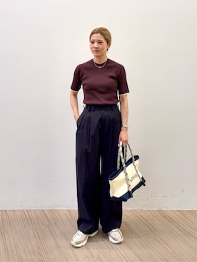 「NOMADIS（ノマディス）のアイテム」を使った、BEAUTY&YOUTH WOMENSさん（レディース・154cm）の夏コーディネート