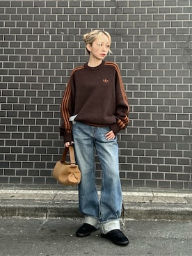 「RED CARD TOKYO（レッドカード）のアイテム」を使った、BEAUTY&YOUTH WOMENSさん（レディース・146cm）の秋コーディネート