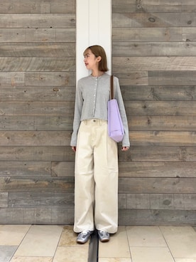 「BEAUTY&YOUTH UNITED ARROWS（ビューティーアンドユースユナイテッドアローズ）のアイテム（その他パンツ）」を使った、BEAUTY&YOUTH WOMENSさん（レディース・163cm）の夏コーディネート
