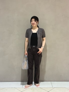 「upperhights（アッパーハイツ）のアイテム」を使った、BEAUTY&YOUTH WOMENSさん（レディース・160cm）の夏コーディネート
