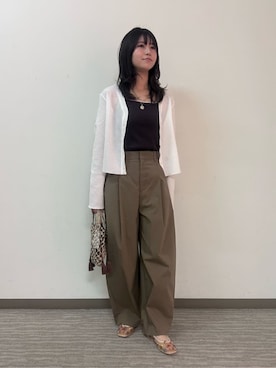 BEAUTY&YOUTH WOMENSさん（レディース・155cm）の夏コーディネート