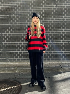 「LE VERNIS（ル・ベルニ）のアイテム」を使った、BEAUTY&YOUTH WOMENSさん（レディース・146cm）の秋コーディネート