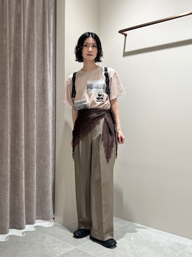 「GOOD ROCK SPEED（グッドロックスピード）のアイテム」を使った、BEAUTY&YOUTH WOMENSさん（レディース・163cm）の夏コーディネート