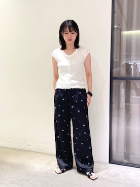 「JAMIRAY（ジャミレイ）のアイテム」を使った、BEAUTY&YOUTH WOMENSさん（レディース・155cm）の夏コーディネート