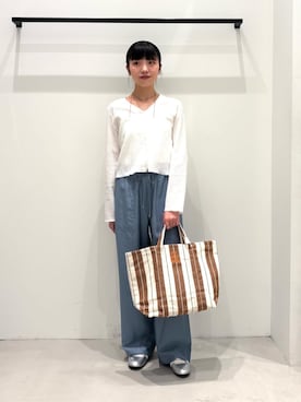 「beej（ビージ）のアイテム」を使った、BEAUTY&YOUTH WOMENSさん（レディース・161cm）の夏コーディネート