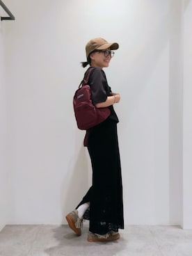 「ASICS（アシックス）のアイテム」を使った、BEAUTY&YOUTH WOMENSさん（レディース・153cm）の夏コーディネート