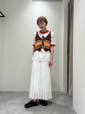 「TOWNCRAFT（タウンクラフト）のアイテム」を使った、BEAUTY&YOUTH WOMENSさん（レディース・158cm）の夏コーディネート