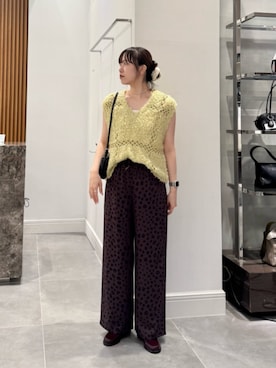 「YAHKI（ヤーキ）のアイテム」を使った、BEAUTY&YOUTH WOMENSさん（レディース・168cm）の夏コーディネート