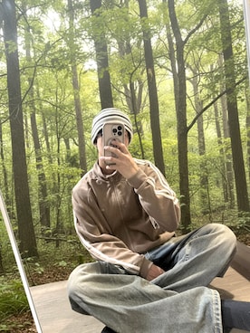 「アイテム（その他アウター）」を使った、dokさん（メンズ・175cm）の秋コーディネート